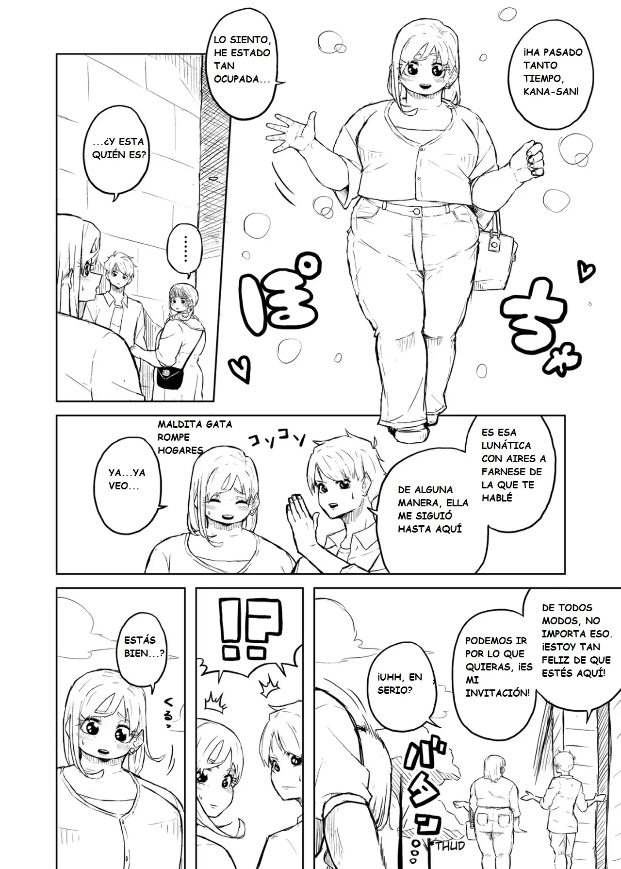 Pocchari wa sekai o sukuu Chubby Girlfriend Español - Image 90