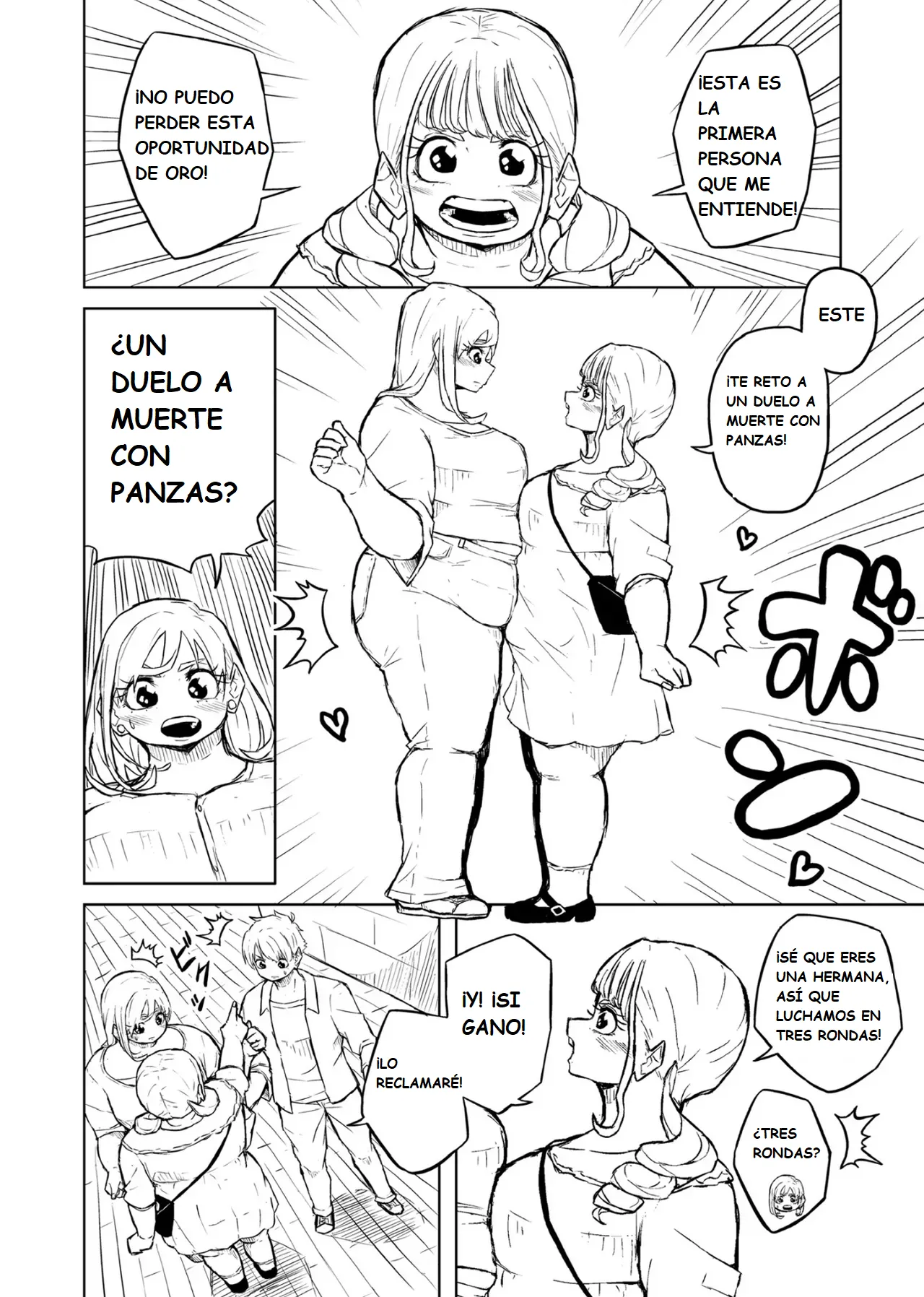 Pocchari wa sekai o sukuu Chubby Girlfriend Español - Image 92