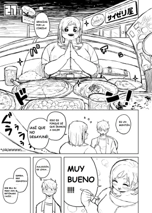 Pocchari wa sekai o sukuu Chubby Girlfriend Español - Page 105