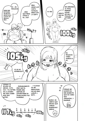 Pocchari wa sekai o sukuu Chubby Girlfriend Español - Page 127