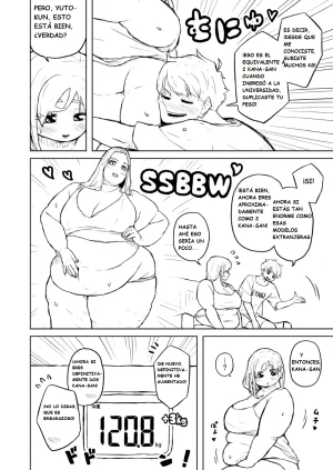 Pocchari wa sekai o sukuu Chubby Girlfriend Español - Page 128