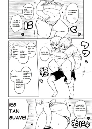 Pocchari wa sekai o sukuu Chubby Girlfriend Español - Page 134