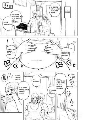 Pocchari wa sekai o sukuu Chubby Girlfriend Español - Page 157