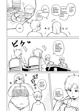 Pocchari wa sekai o sukuu Chubby Girlfriend Español - Page 162