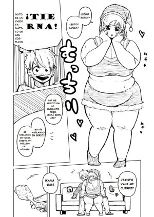 Pocchari wa sekai o sukuu Chubby Girlfriend Español - Page 206