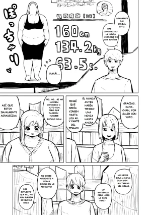 Pocchari wa sekai o sukuu Chubby Girlfriend Español - Page 211