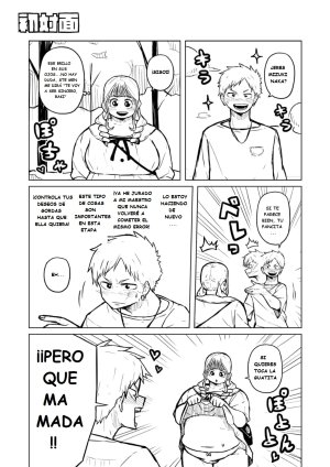 Pocchari wa sekai o sukuu Chubby Girlfriend Español - Page 221