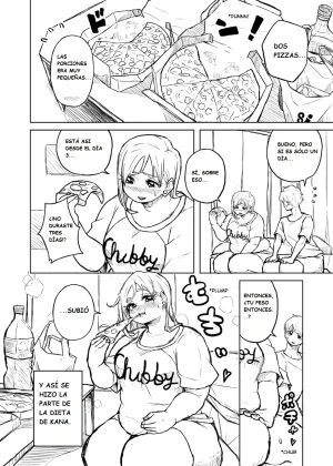 Pocchari wa sekai o sukuu Chubby Girlfriend Español - Page 27