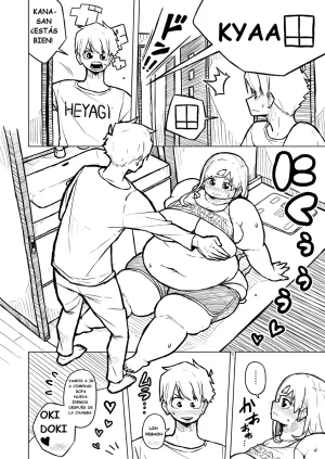 Pocchari wa sekai o sukuu Chubby Girlfriend Español - Page 293