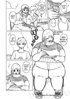 Pocchari wa sekai o sukuu Chubby Girlfriend Español - Page 319