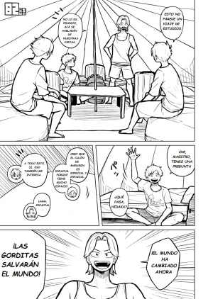 Pocchari wa sekai o sukuu Chubby Girlfriend Español - Page 326