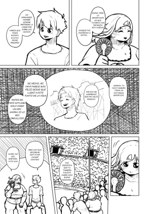 Pocchari wa sekai o sukuu Chubby Girlfriend Español - Page 344