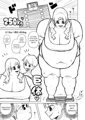 Pocchari wa sekai o sukuu Chubby Girlfriend Español - Page 403