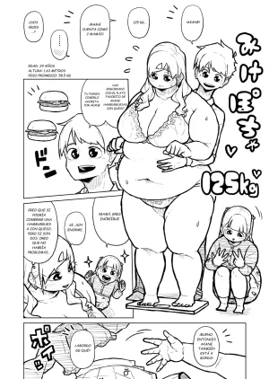 Pocchari wa sekai o sukuu Chubby Girlfriend Español - Page 406