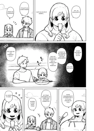 Pocchari wa sekai o sukuu Chubby Girlfriend Español - Page 427