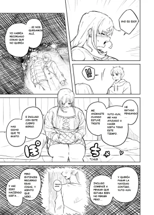 Pocchari wa sekai o sukuu Chubby Girlfriend Español - Page 59
