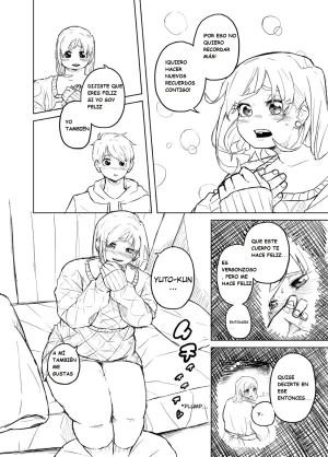 Pocchari wa sekai o sukuu Chubby Girlfriend Español - Page 60