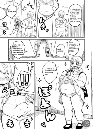 Pocchari wa sekai o sukuu Chubby Girlfriend Español - Page 84