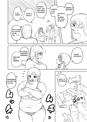 Pocchari wa sekai o sukuu Chubby Girlfriend Español - Page 94