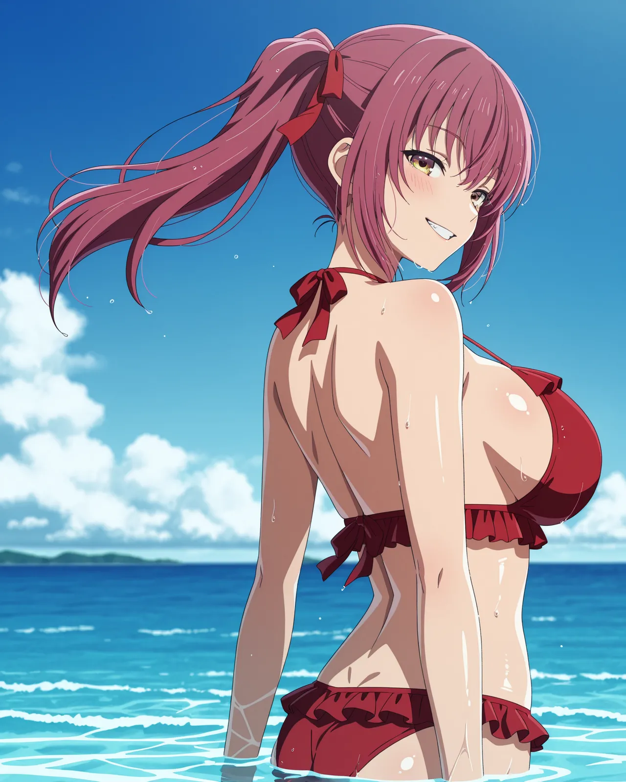 Ponchoman Ichika Amasawa EXTRA - Classroom of the Elite 天沢 一夏 - ようこそ実力至上主義の教室へ UNCENSORED 70 IMAGES - Image 6