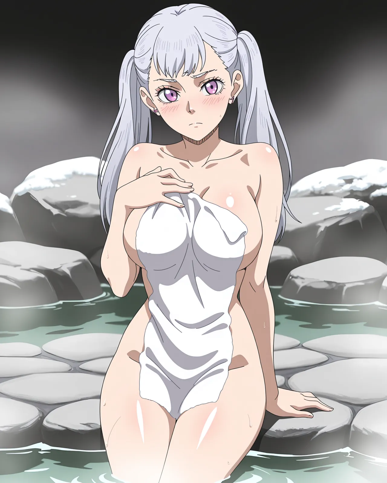 Ponchoman Noelle Silva EXTRA 3 - Black Clover ノエルシルヴァ - ブラッククローバー UNCENSORED 70 IMAGES - Image 8