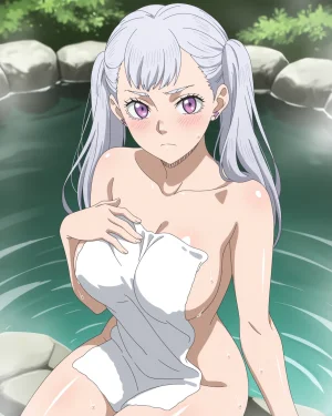 Ponchoman Noelle Silva EXTRA 3 - Black Clover ノエルシルヴァ - ブラッククローバー UNCENSORED 70 IMAGES - Page 10