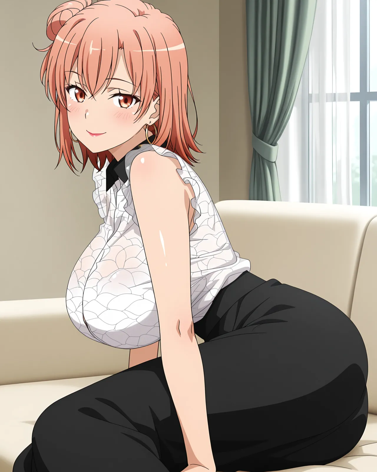 Ponchoman Yuigahama Yui EXTRA - My Teen Romantic Comedy SNAFU 由比ヶ浜 結衣 - やはり俺の青春ラブコメはまちがっている UNCENSORED 70 IMAGES - Image 4