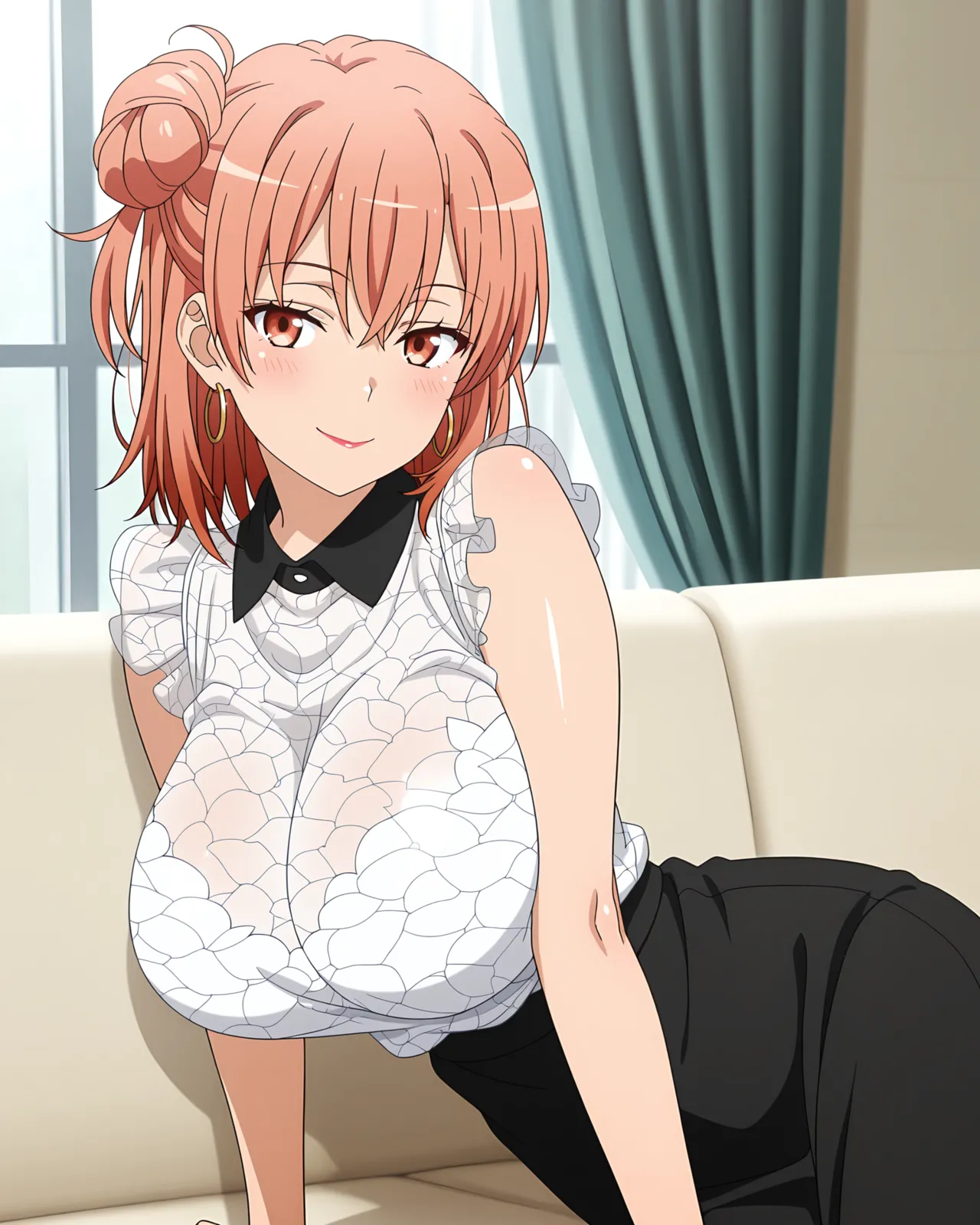 Ponchoman Yuigahama Yui EXTRA - My Teen Romantic Comedy SNAFU 由比ヶ浜 結衣 - やはり俺の青春ラブコメはまちがっている UNCENSORED 70 IMAGES - Image 5