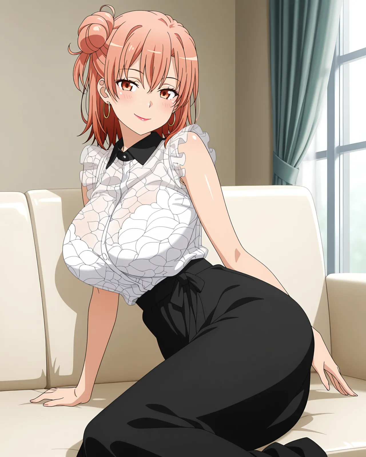 Ponchoman Yuigahama Yui EXTRA - My Teen Romantic Comedy SNAFU 由比ヶ浜 結衣 - やはり俺の青春ラブコメはまちがっている UNCENSORED 70 IMAGES - Image 6