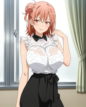 Ponchoman Yuigahama Yui EXTRA - My Teen Romantic Comedy SNAFU 由比ヶ浜 結衣 - やはり俺の青春ラブコメはまちがっている UNCENSORED 70 IMAGES - Page 3