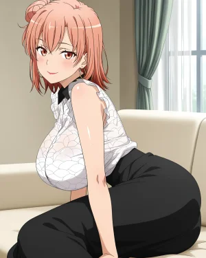 Ponchoman Yuigahama Yui EXTRA - My Teen Romantic Comedy SNAFU 由比ヶ浜 結衣 - やはり俺の青春ラブコメはまちがっている UNCENSORED 70 IMAGES - Page 4