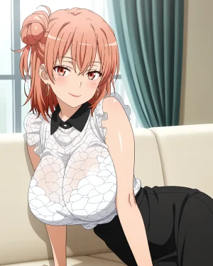 Ponchoman Yuigahama Yui EXTRA - My Teen Romantic Comedy SNAFU 由比ヶ浜 結衣 - やはり俺の青春ラブコメはまちがっている UNCENSORED 70 IMAGES - Page 5