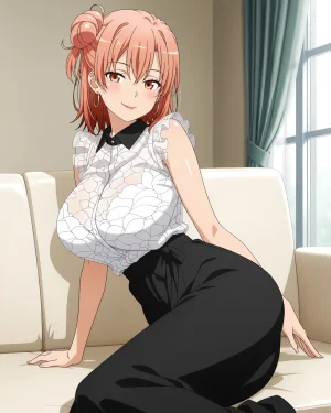 Ponchoman Yuigahama Yui EXTRA - My Teen Romantic Comedy SNAFU 由比ヶ浜 結衣 - やはり俺の青春ラブコメはまちがっている UNCENSORED 70 IMAGES - Page 6