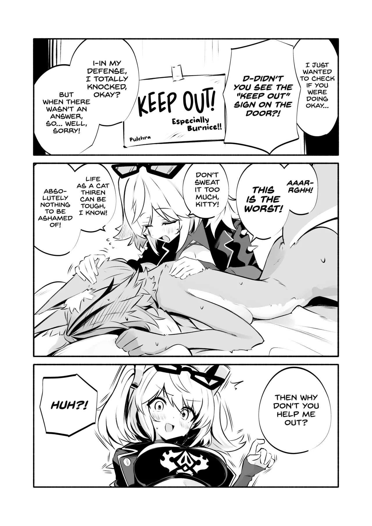 Ponkanshou Ouichi Pulchra х Burnice Hon Zenless Zone Zero English Project Valvrein Digital - Image 5