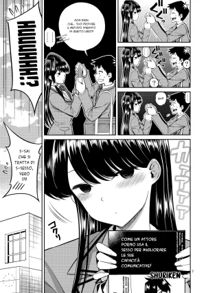 Popochichi Yahiro Pochi Komi-san wa, Binkan desu. Molto Sensibile Komi-san wa, Komyushou desu. Italian - Page 6