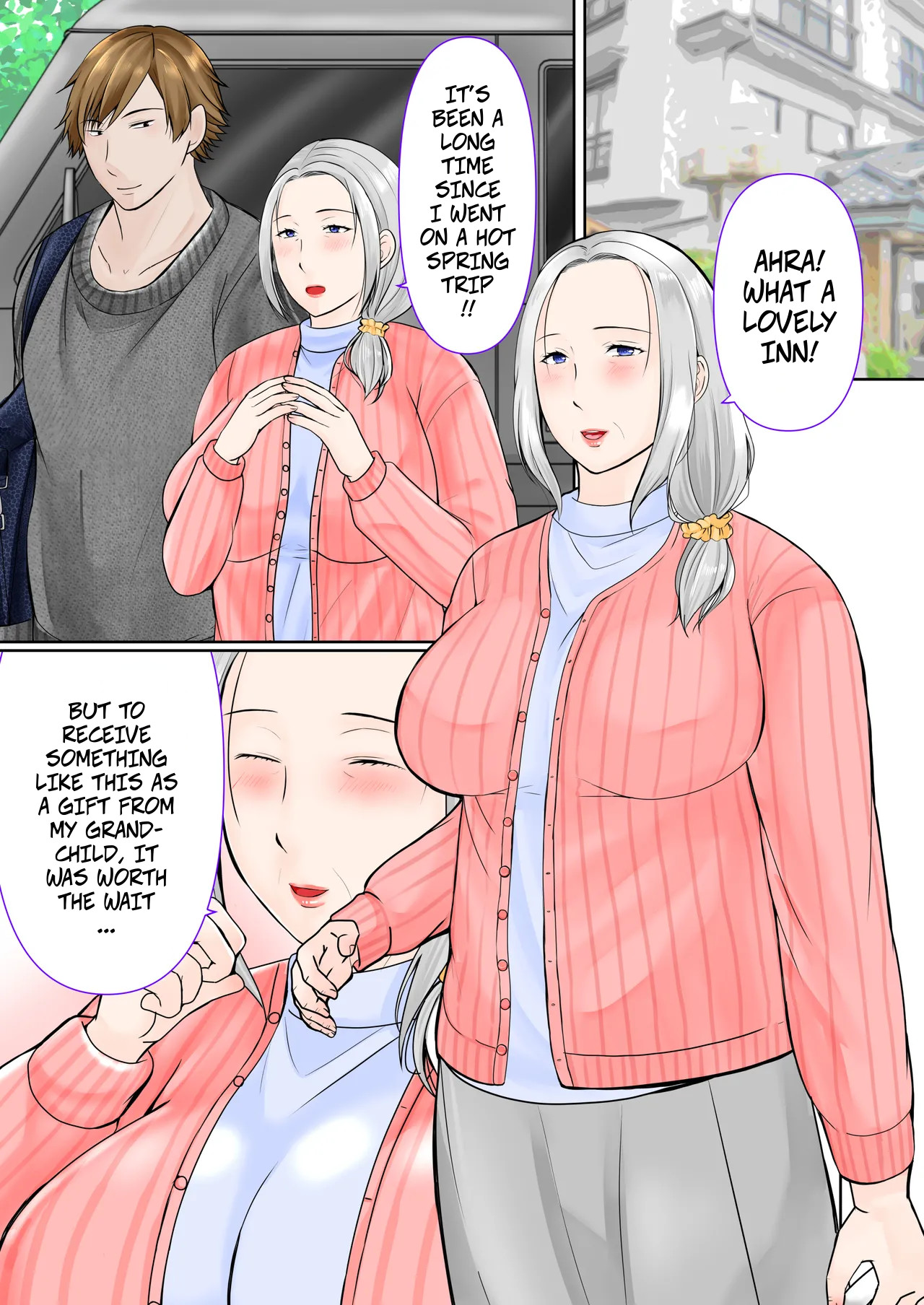 Popotto Denki Ichigouten A 3-Day, 2-Night Hot Spring Trip With My Grandmother Part 1 -- Sobo to 2-haku 3-kka Onsen Ryokou Zenpen - Image 2