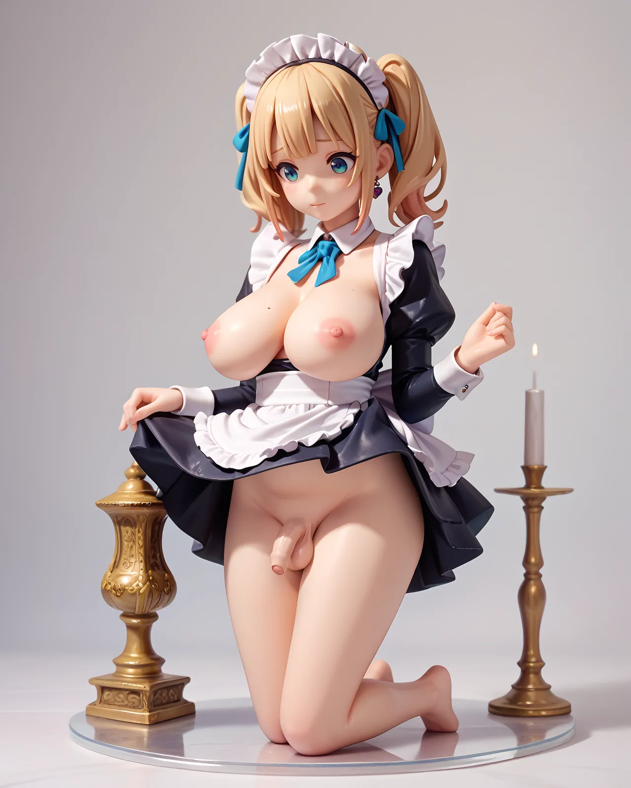 PORKSOULS Futanari Figure 05 Small penis Patreon - Image 15