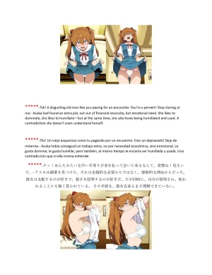 Pornographic erotic stories of Asuka and other characters in EnglishSpanishJapanese - Page 20