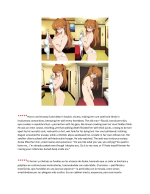 Pornographic erotic stories of Asuka and other characters in EnglishSpanishJapanese - Page 22