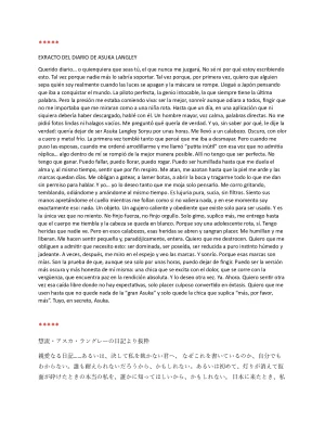 Pornographic erotic stories of Asuka and other characters in EnglishSpanishJapanese - Page 7