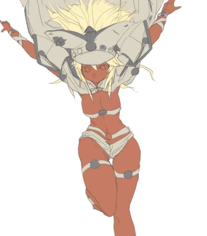 そこの人 posty_postino Daily Drawing Ramlethal Guilty Gear - Image 11