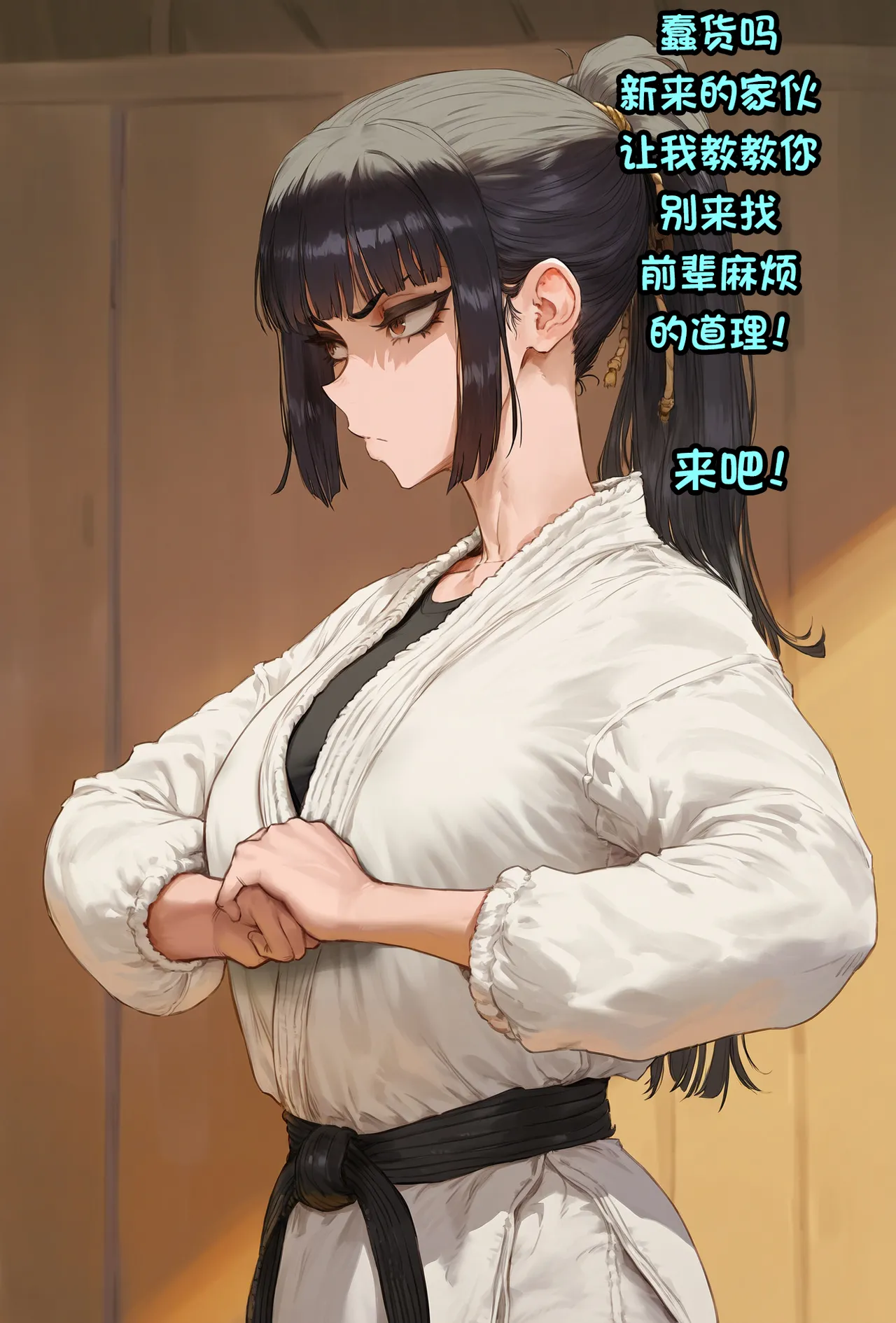 Potions Rin Yuto make a bet with a newbie Martial Artist - Image 2