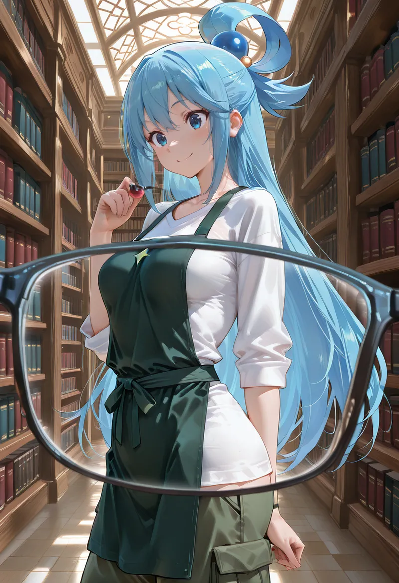 マイネームルナ Pregnant Belly Library Series Aqua Sample - Image 6