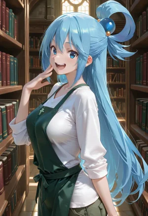 マイネームルナ Pregnant Belly Library Series Aqua Sample Thumbnail