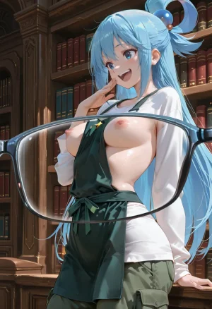 マイネームルナ Pregnant Belly Library Series Aqua Sample - Page 10