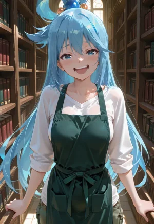 マイネームルナ Pregnant Belly Library Series Aqua Sample - Page 2