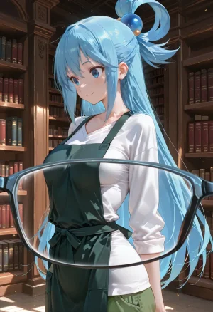 マイネームルナ Pregnant Belly Library Series Aqua Sample - Page 4