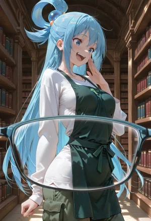 マイネームルナ Pregnant Belly Library Series Aqua Sample - Page 5