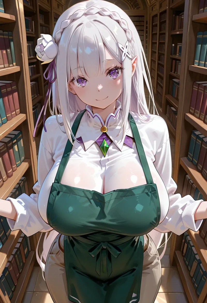 マイネームルナ Pregnant Belly Library Series Emilia Sample - Image 4