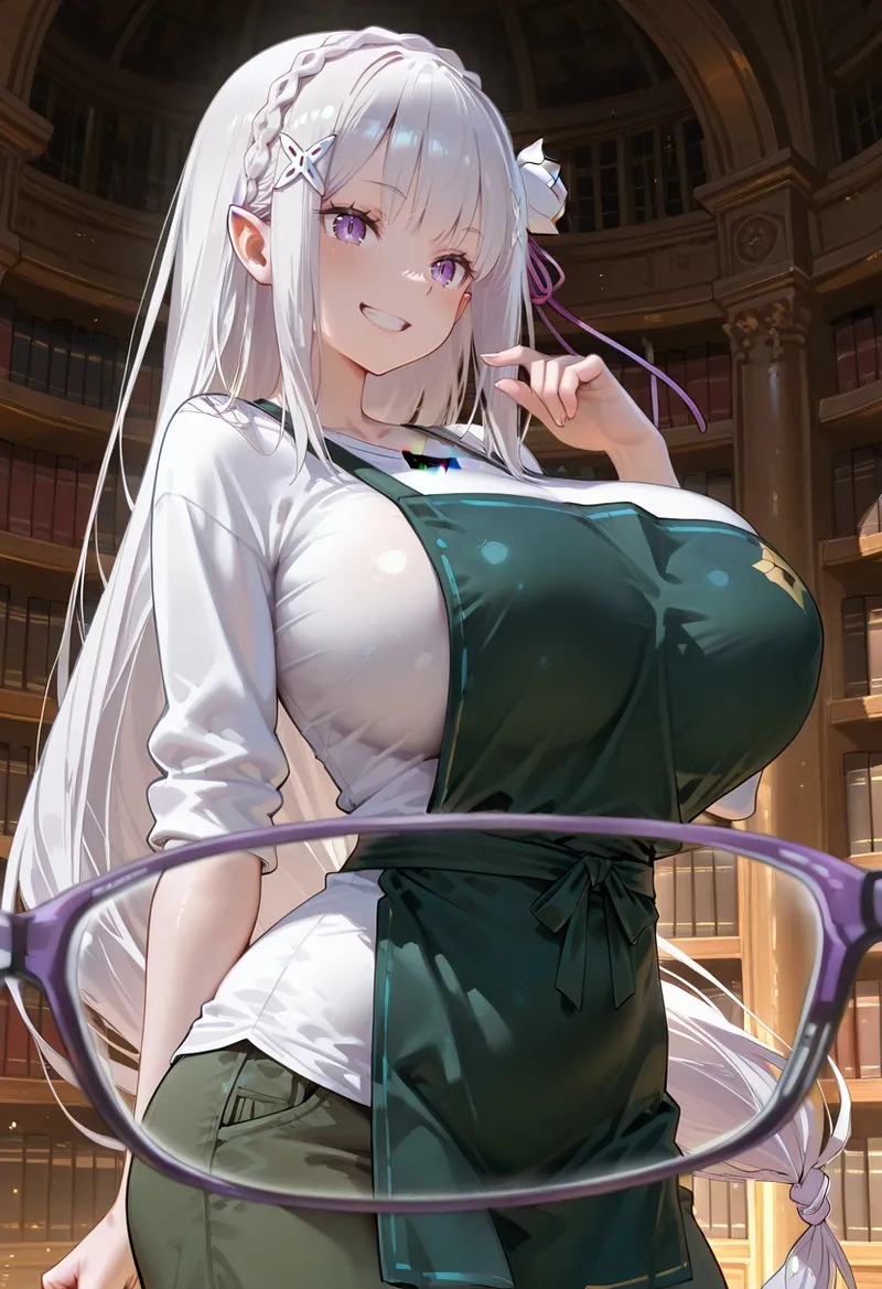 マイネームルナ Pregnant Belly Library Series Emilia Sample - Image 7